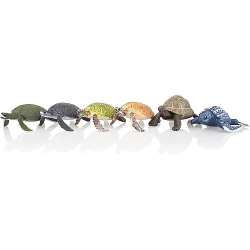 Розвиваючий набір фігурки Черепахи (6 шт) від Toymany