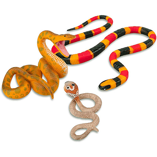 Розвиваючий набір міні фігурки Змії (8 шт) від Toymany