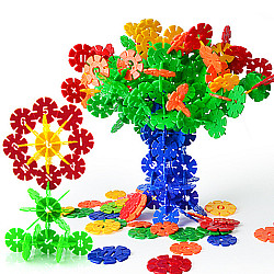 Строительный набор Цветные диски с цифрами от Obetty