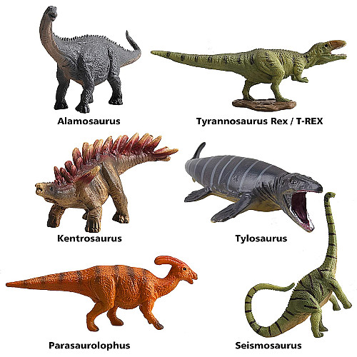 Розвиваючий набір міні фігурки Динозаври (12 шт) від Toymany