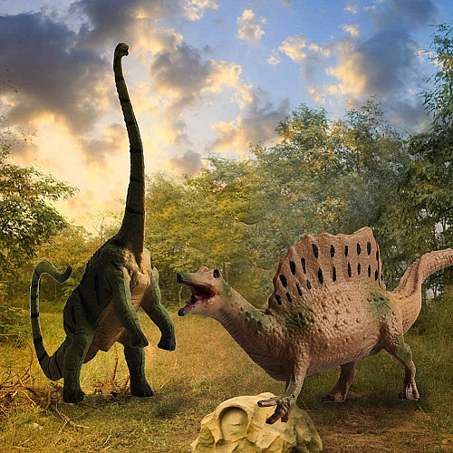 Розвиваючий набір міні фігурки Динозаври (12 шт) від Toymany