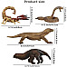 Развивающий набор мини фигурки Тропические рептилии (10 шт) от Toymany