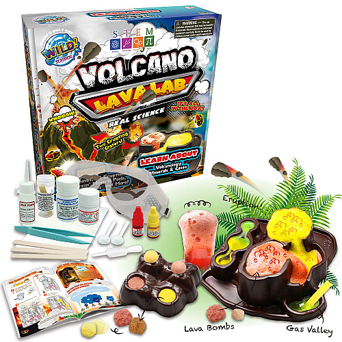 Научный набор STEM Извержение вулкана от WILD!
