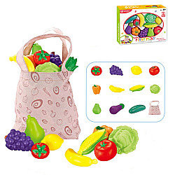 Развивающий набор Сумка с овощами и фруктами (18 шт) от Click N' Play