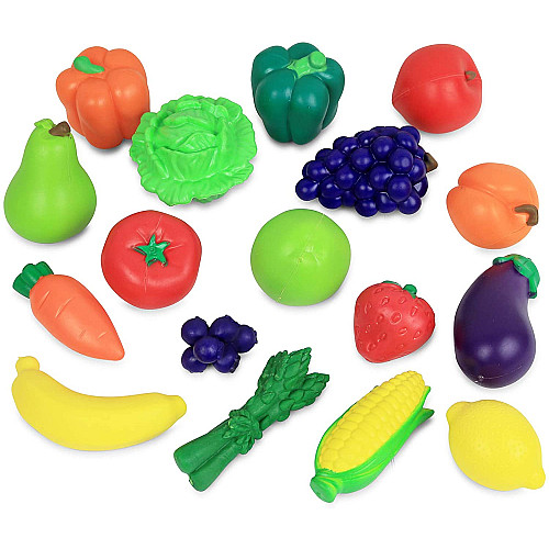 Розвиваючий набір Сумка з овочами і фруктами (18 шт) від Click N 'Play