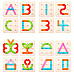 Дерев'яна головоломка Алфавіт (26 шт) від Obetty