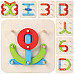 Деревянная головоломка Алфавит (26 шт) от Obetty