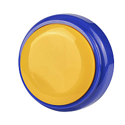 Кнопка желто-синяя с функцией записи от Cover