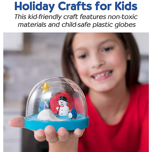 Набір для творчості Новорічні снігові кулі (3 шт) від Creativity for Kids