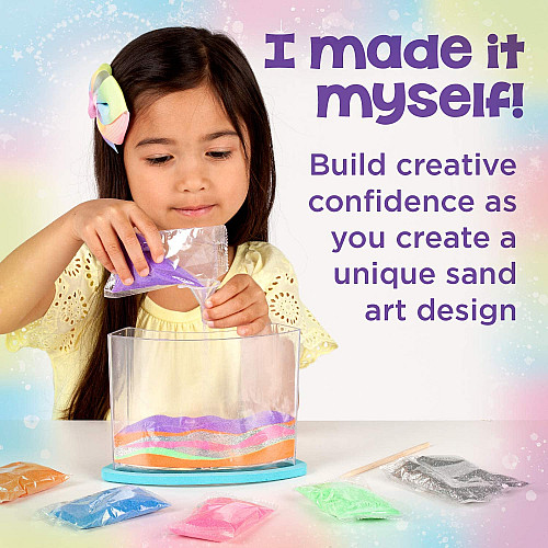 Набор для творчества Разноцветный песок от Creativity for Kids