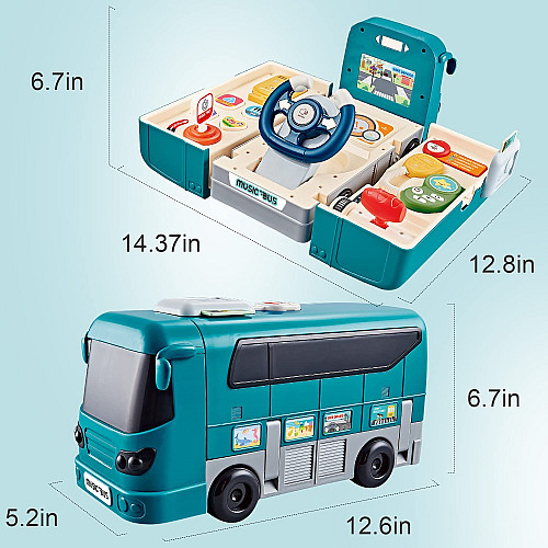 Розвиваюча інтерактивна іграшка Автобус від CUTE STONE