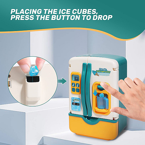 Розвиваюча інтерактивна іграшка Холодильник з дозатором для льоду від CUTE STONE
