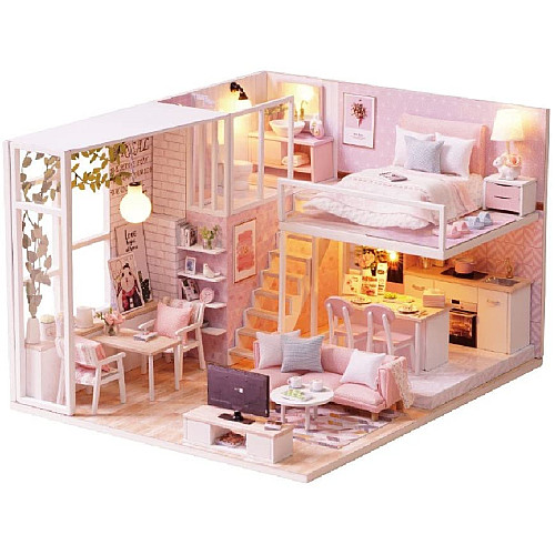 Набор для творчества мини Розовая квартира от CUTEBEE