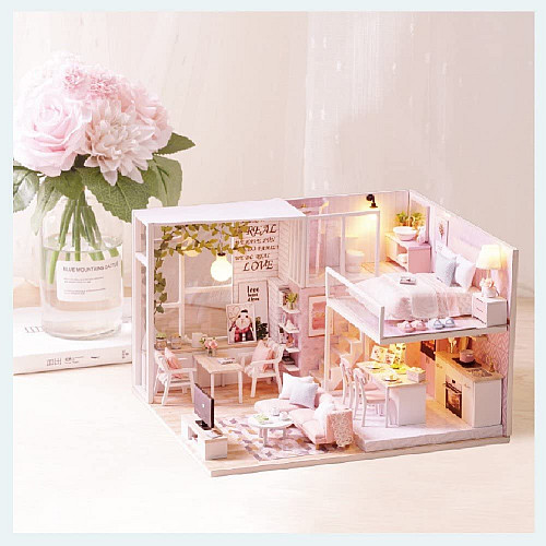 Набор для творчества мини Розовая квартира от CUTEBEE