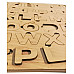 Деревянный набор для развития Польский Алфавит