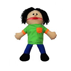 Логопедическая кукла перчатка Puppets Мальчик в зеленом
