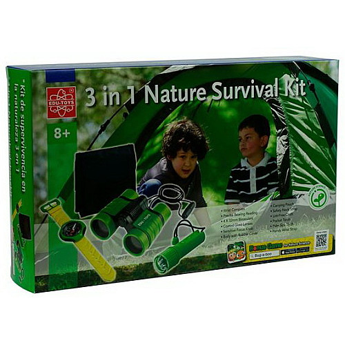Развивающий набор 3 в 1 для выживания на природе от Edu-Toys