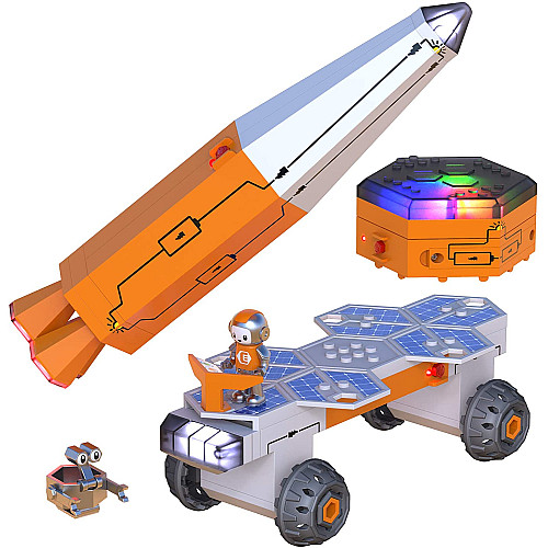 Розвиваючий STEM набір Ракета з місяцеходом від Educational Insights