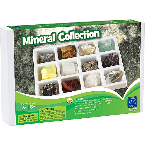 Науковий набір Колекція мінералів (12 шт) від Educational Insights