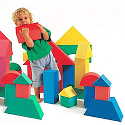 Будівельний тактильний набір Гігантські кубики (32 шт) від Edushape