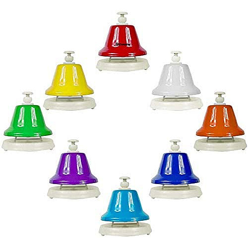 Розвиваючий набір кольорові діатонічні Дзвіночки (8 шт) від ENNBOM