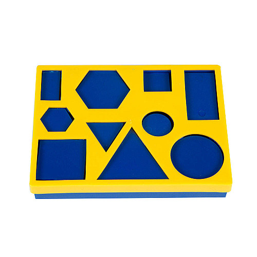 Набор геометрических блоков (60 шт) от hand2mind
