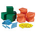 Классический набор для счета Разноцветные Мини кубики (488 шт) от hand2mind