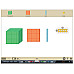 Класичний набір для рахунку Різнобарвні Міні кубики (488 шт) від hand2mind
