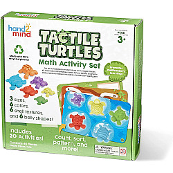 Математический набор Тактильные черепахи (36 шт) от hand2mind 