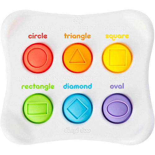Розвиваюча сенсорна іграшка з кольоровими кнопками від Fat Brain Toy