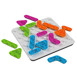 Настольная логическая игра Цветные блоки от Fat Brain Toys