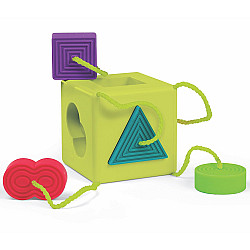 Сенсорно-тактильний Кубик від Fat Brain Toys