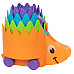Розвиваюча іграшка каталка пірамідка Їжачки (4 шт) від Fat Brain Toys