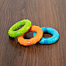 Развивающый сенсорный набор Цветные магнитные колечки (3 шт) от Fat Brain Toys