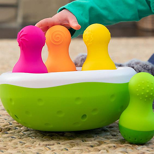 Сенсорна іграшка сортер балансир Неваляшки від Fat Brain Toys