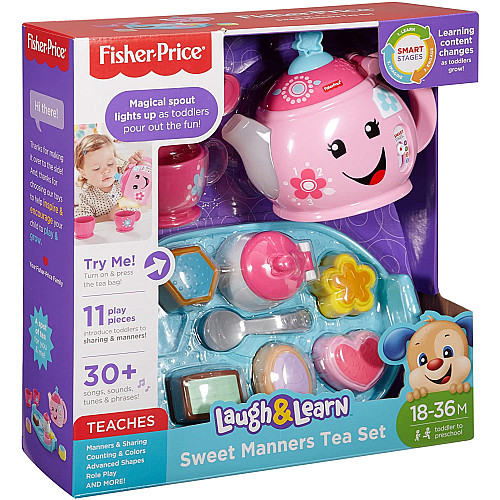 Развивающий интерактивный набор Чайный сервиз от Fisher-Price