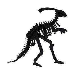 Развивающая 3D головоломка динозавр Паразауролоф от Fridolin