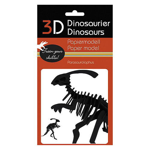 Розвиваюча 3D головоломка динозавр Паразауролоф від Fridolin