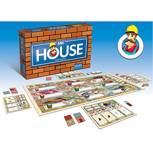 Настільна гра Містер Хаус MR.HOUSE (для 2-4 гравців) від Granna