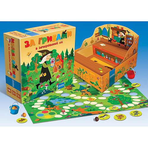 Настольная игра За грибами в волшебный лес (для 2-4 игроков) от Granna