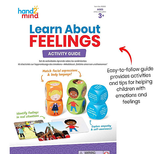 Социальный развивающий набор Узнай о чувствах и эмоциях от hand2mind