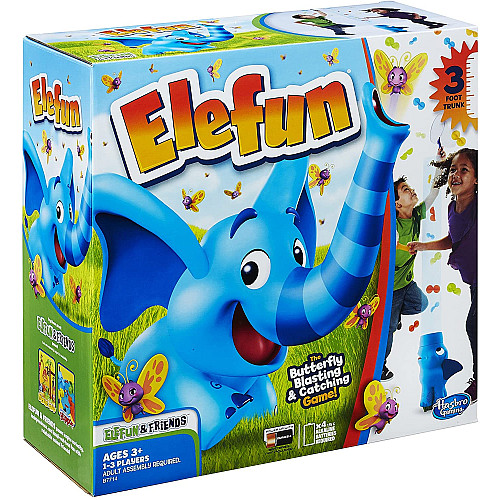 Розвиваюча активна гра Слон і метелики (1-3 гравця) від Hasbro