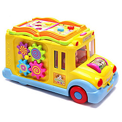 Развивающая сенсорная игрушка Автобус от Hola Toys