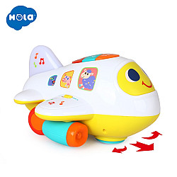 Розвиваюча музична іграшка Літачок від Hola Toys