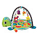 Развивающий игровой коврик бассейн Черепашка с шариками (40 шт) от Infantino