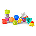 Розвиваючий набір Сенсорні м'ячики, кубики та чашечки (16 шт) від Infantino