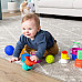 Развивающий набор Сенсорные мячики, кубики и чашечки (16 шт) от Infantino