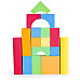 Строительный набор Мягкие разноцветные блоки (108 шт) от JaxoJoy