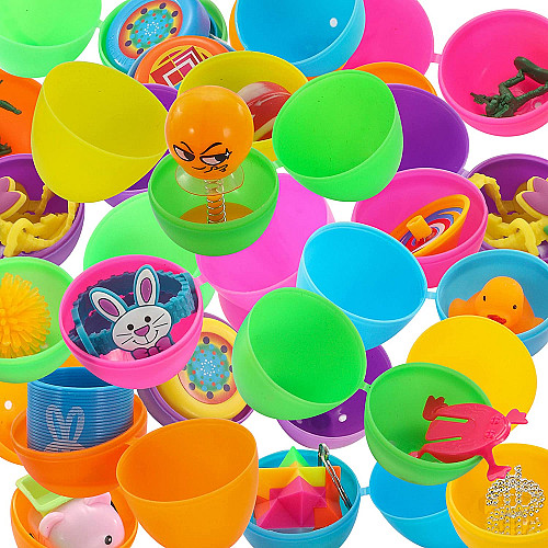 Развивающий набор Мини игрушки в яйцах (120 шт) от Joyin