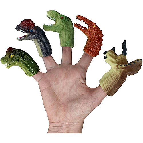 Развивающий набор пальчиковые марионетки Динозавры в яйцах (24 шт) от Joyin